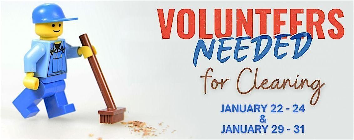 Volunteer Opportunity: Cleaning Weeks