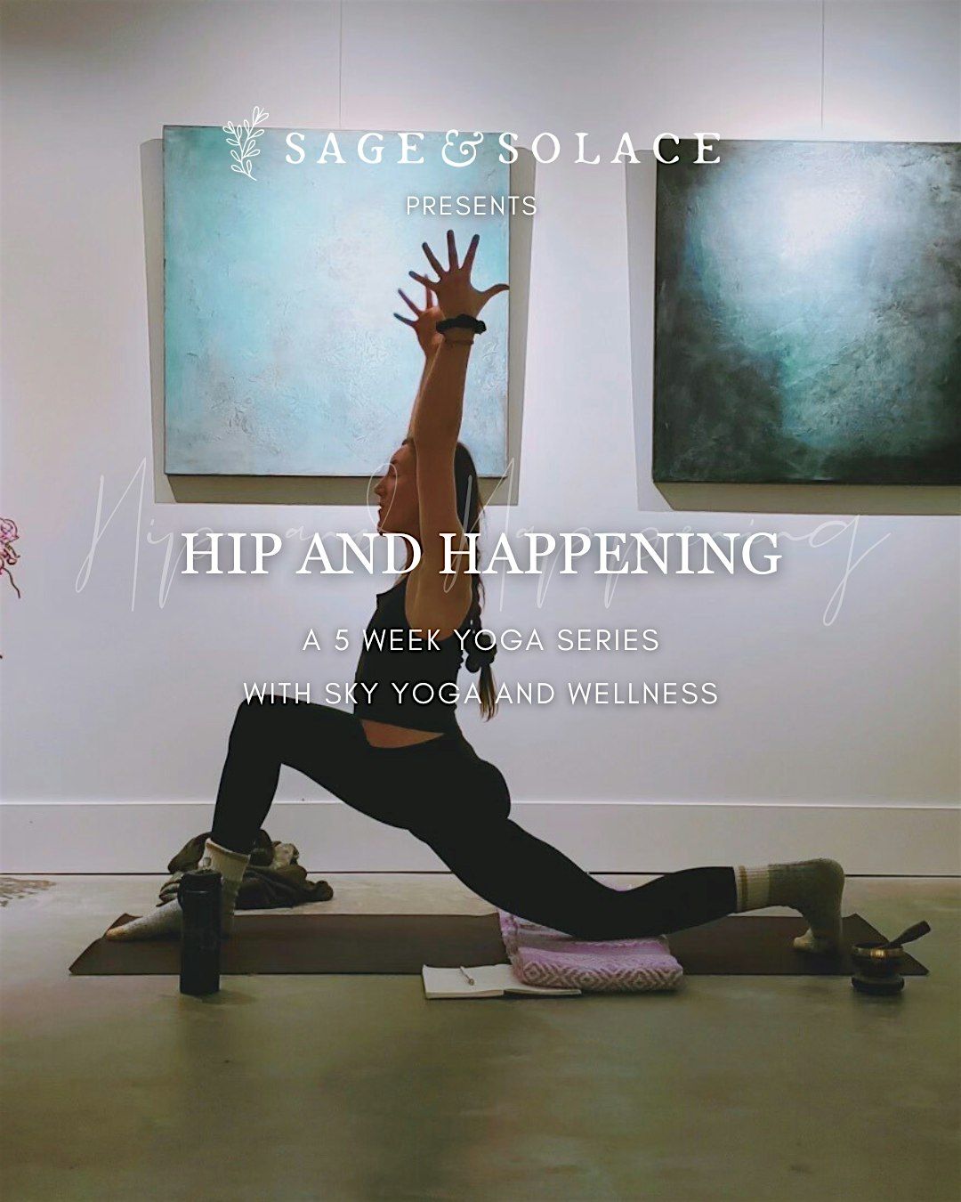 Hip and Happening,  a 5 week yoga series to ground you for the holidays