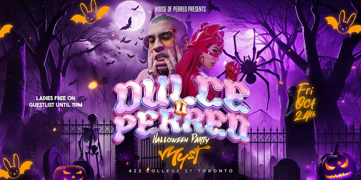 DULCE O PERREO "HALLOWEEN LATIN PARTY" @MYST