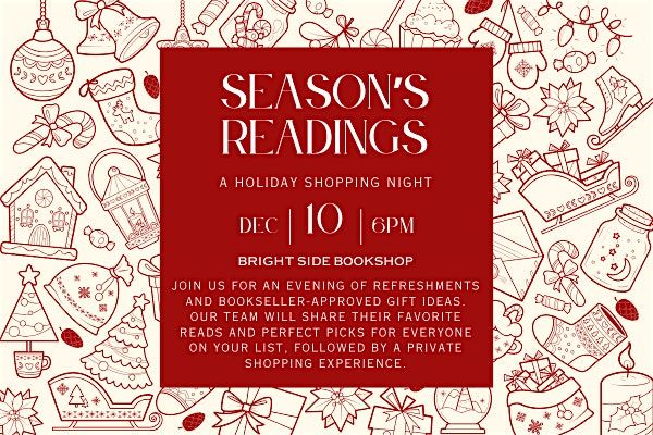 Season\u2019s Readings: A Holiday Shopping Night
