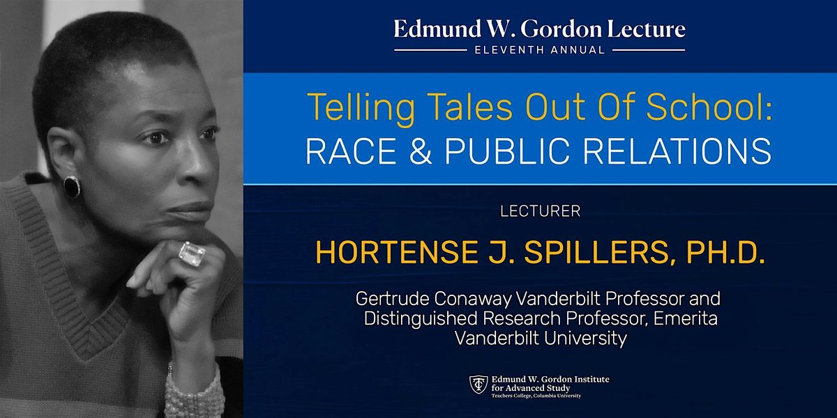 Edmund W. Gordon Lecture