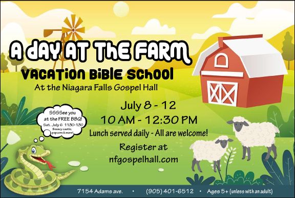 A day at the farm VBS