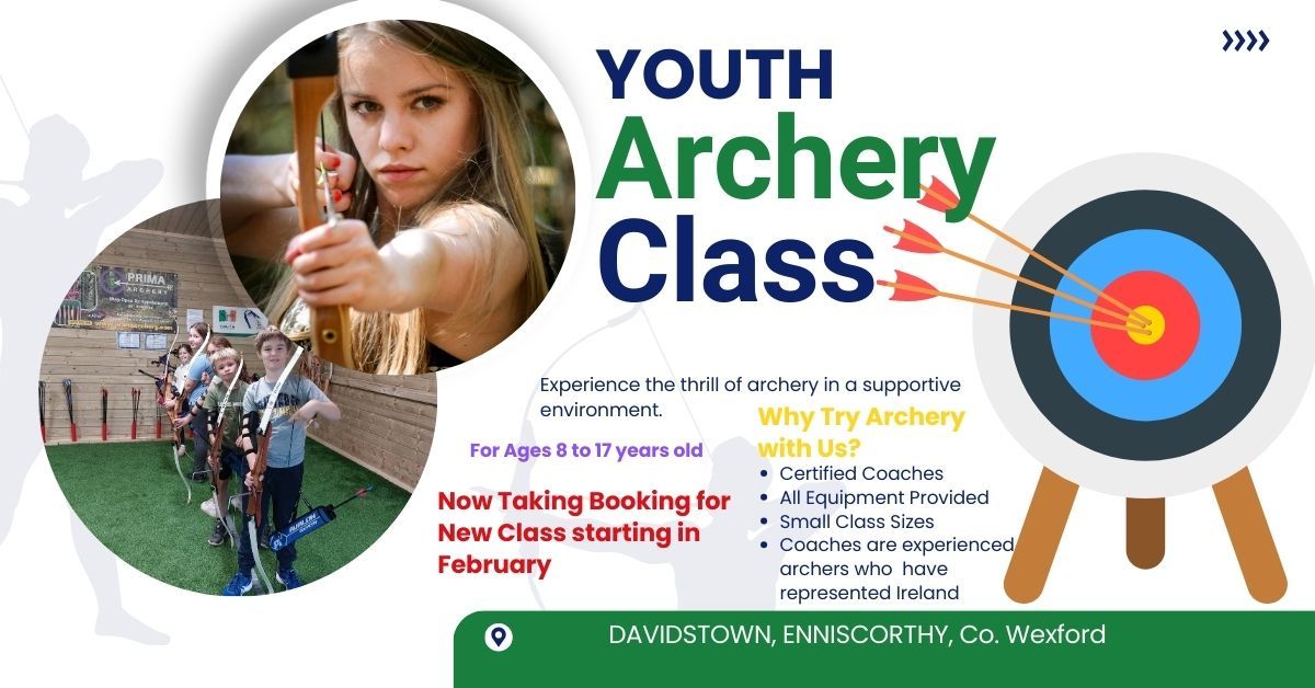 Youth Archery Class- 9 Week Term