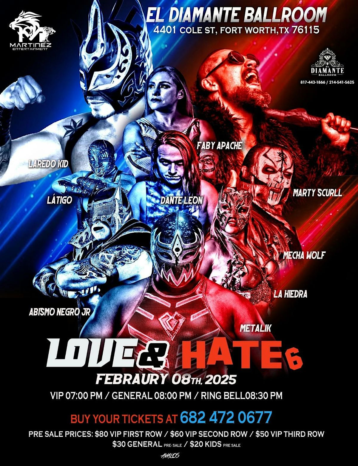 Love and Hate 7 lucha libre