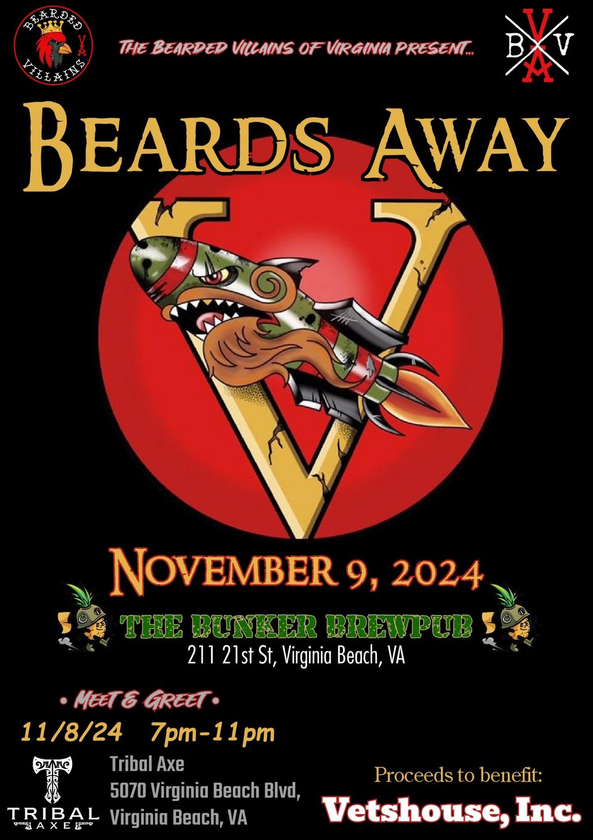 Beards Away V!