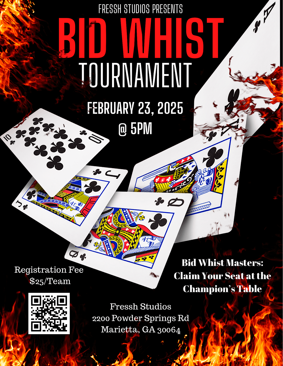 Bid, Battle, & Brag: The Ultimate Bid Whist Tournament!