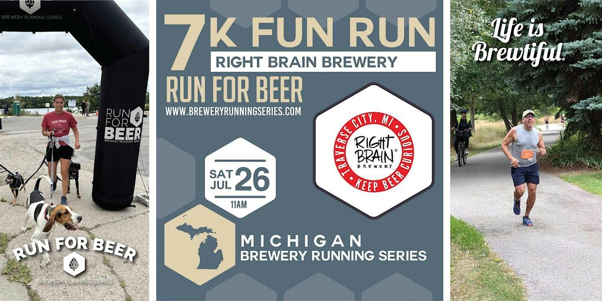 7k Beer Run x Right Brain | 2025 Michigan Brewery Running Series