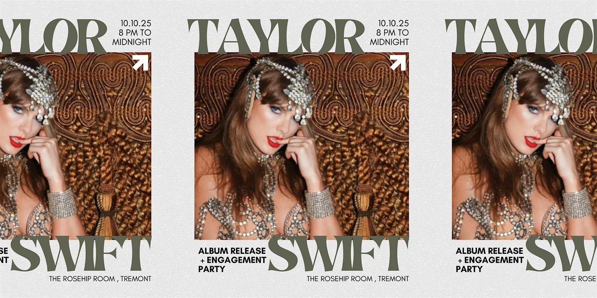 Taylor Swift's Album Release & Engagement Party