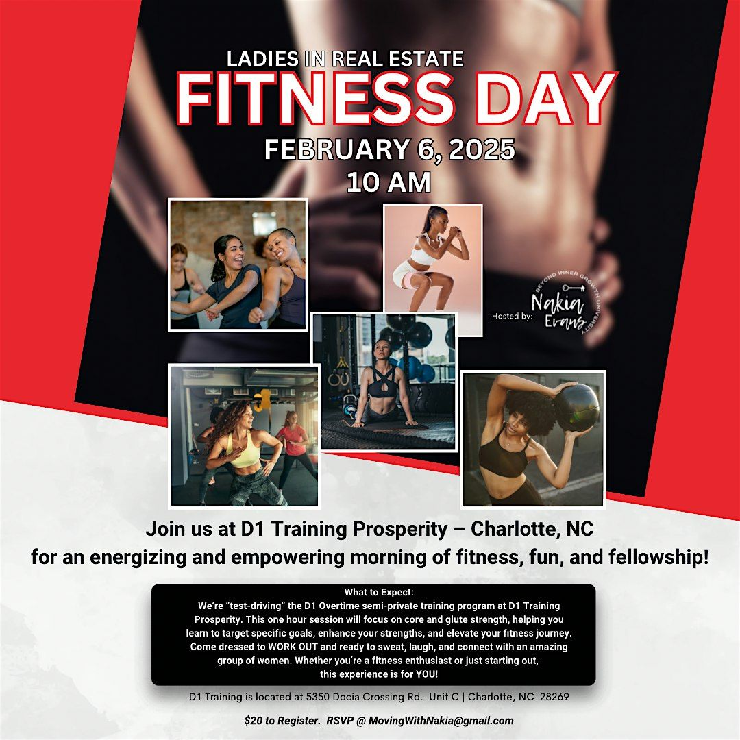 Ladies in Real Estate: Fun & Fitness Day! | D1 Overtime Training