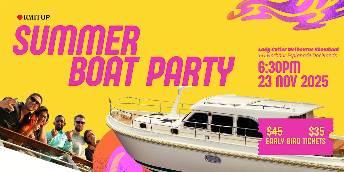 Summer Boat Party!