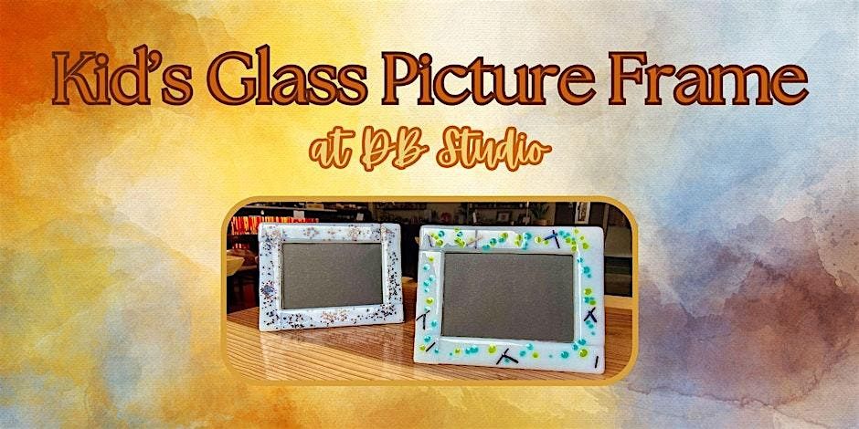 Kid's Picture Frame | Fused Glass db Studio