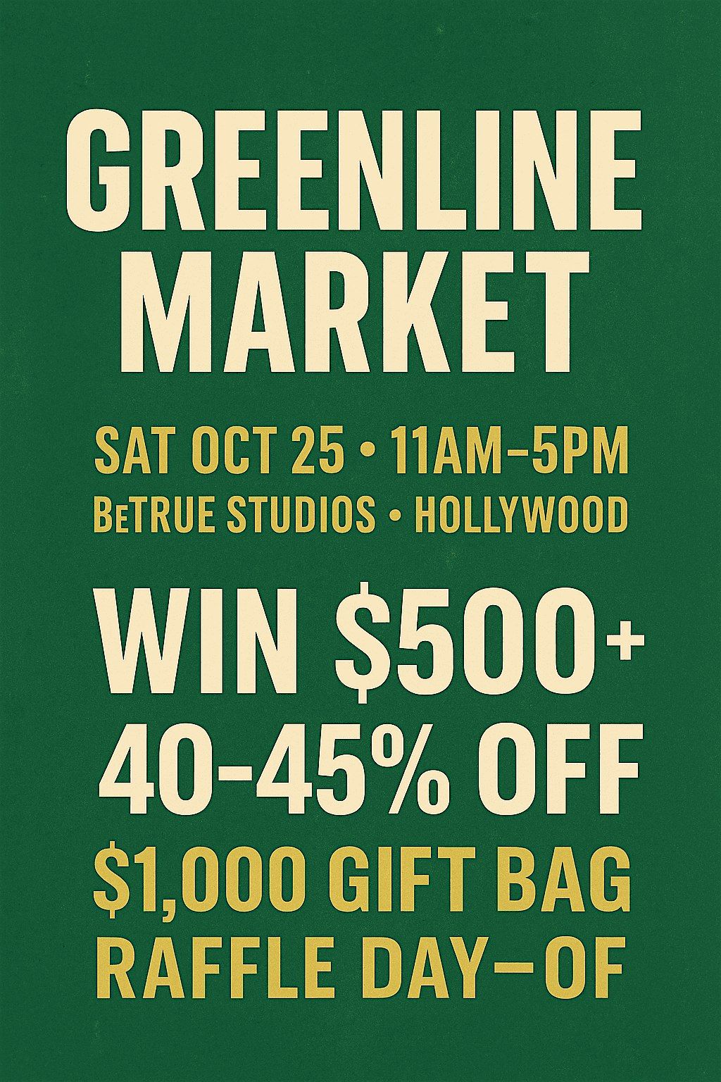 Greenline Market: The Elevated Market Experience