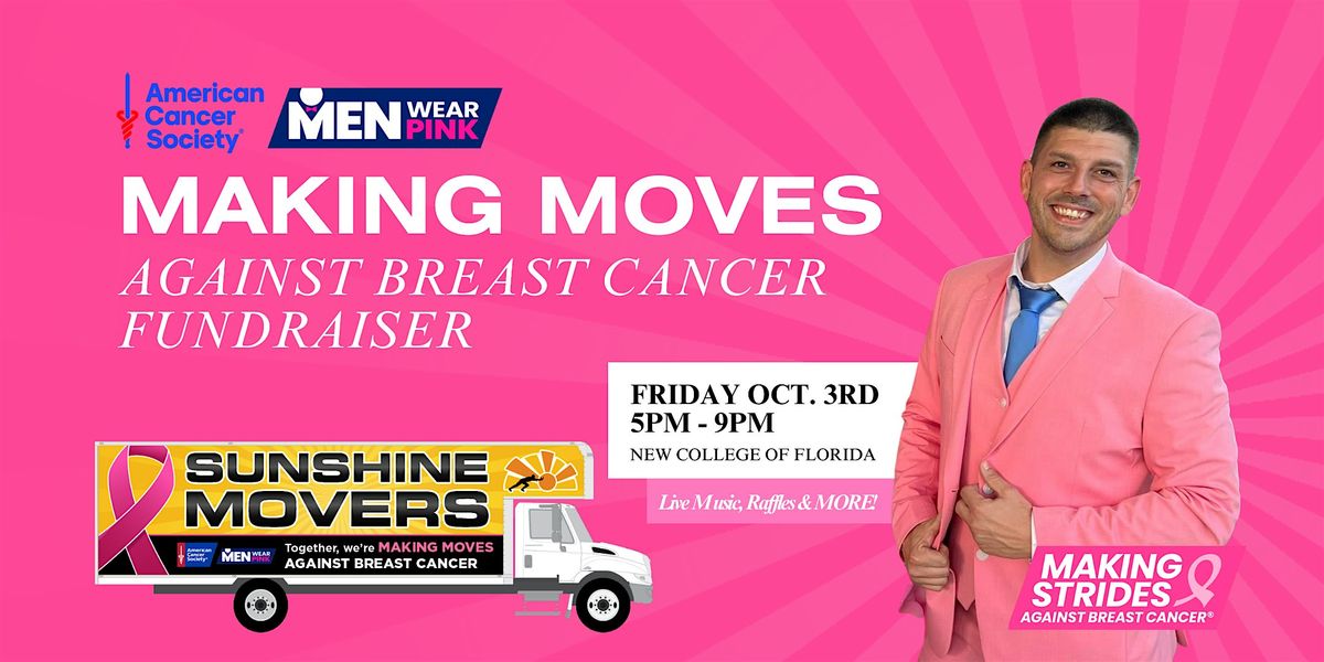 Making MOVES Against Breast Cancer - Men Wear Pink Fundraiser
