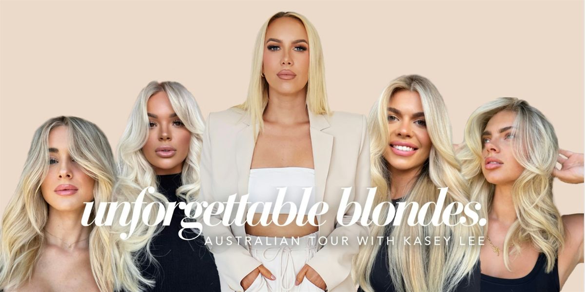 Unforgettable Blondes: Australian Tour with Kasey Lee - MELBOURNE