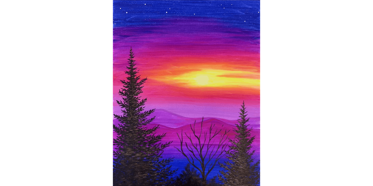 Evening Splendor - Paint and Sip in Tyler | Classpop!\u2122