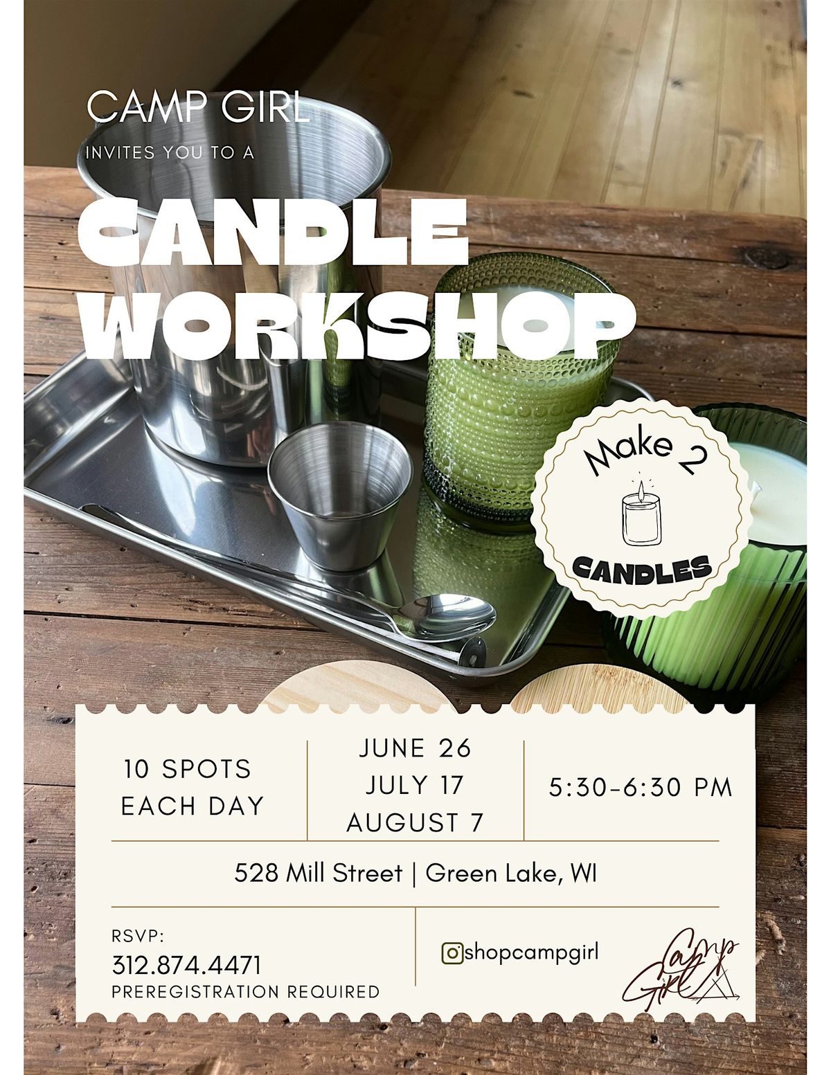 Maker Made : Pour your own candles