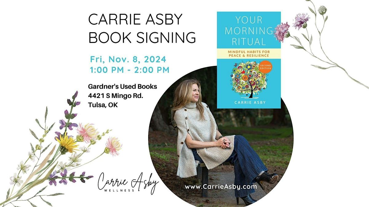 Your Morning Ritual: Book Signing