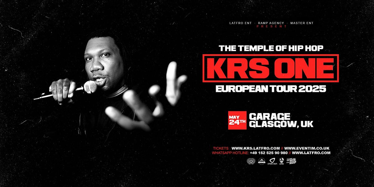 KRS One Live in Glasgow