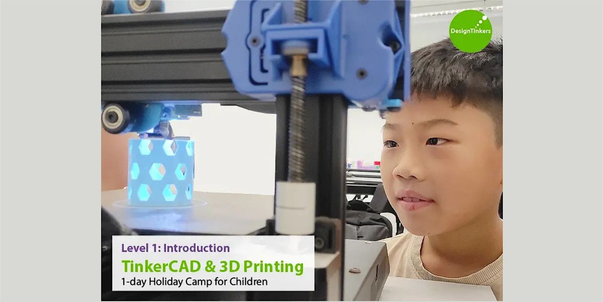 Level 1: Introduction to TinkerCAD + 3D Printing (Dec)