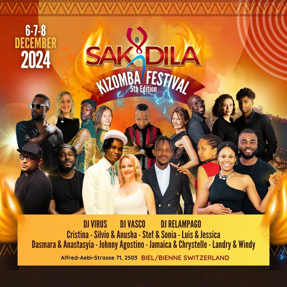 SAKIDILA  KIZOMBA FESTIVAL 5 EDITION 