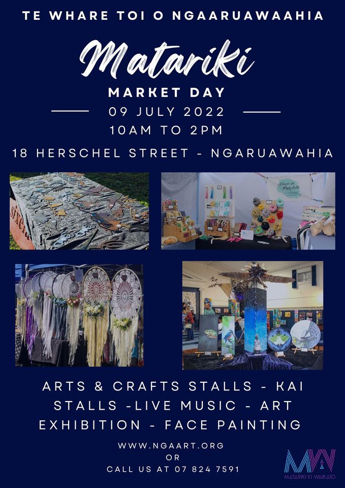 Matariki Market and Exhibition, 18 Herschel St, Ngaruawahia 3720, New