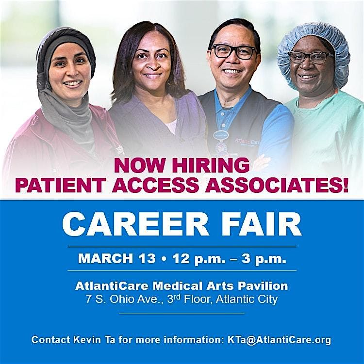 AtlantiCare - Patient Access Career fair