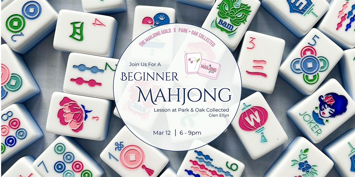 Beginner Mahjong and Wine Night