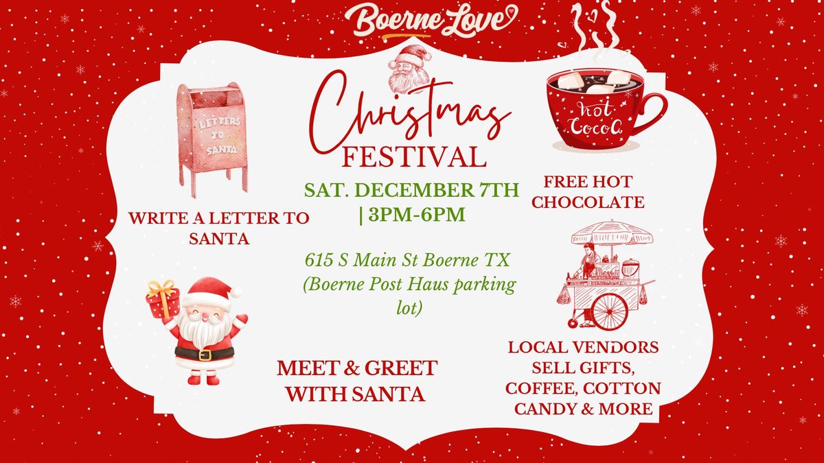 Boerne Love Christmas Festival 