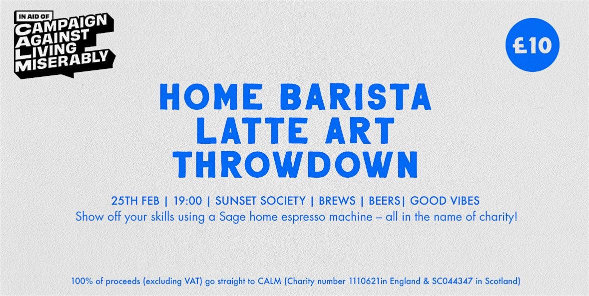 Home Barista Latte Art Throwdown