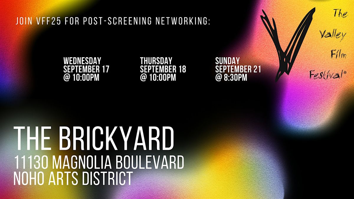 VFF25: FADE OUT\/HANG OUT - Post-Screening Networking Nights
