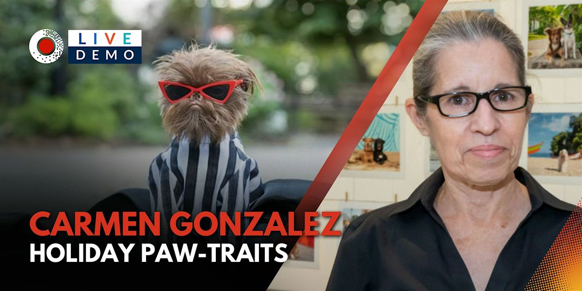 Holiday Paw-traits with NYC Pet Pawtographer, Carmen Gonzales