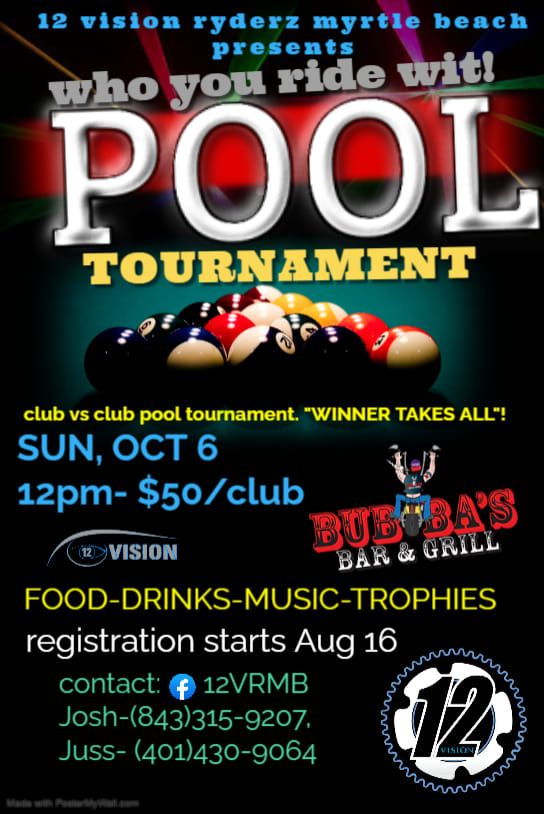 Club vs. Club Pool Tournament