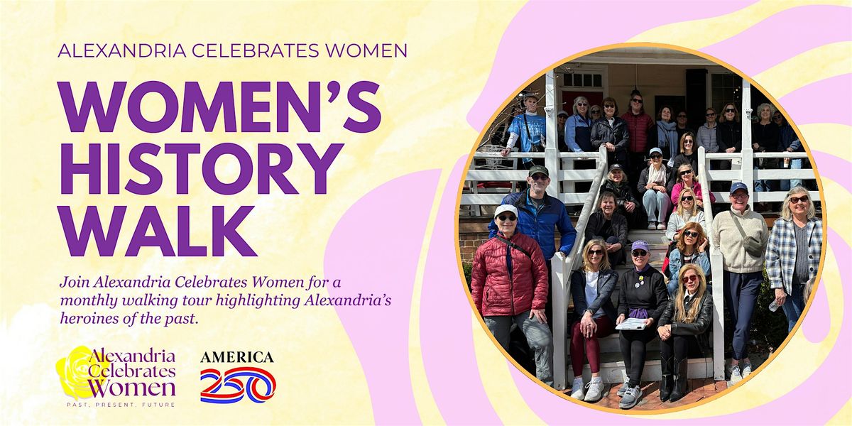 Alexandria Women's History Walk -- November