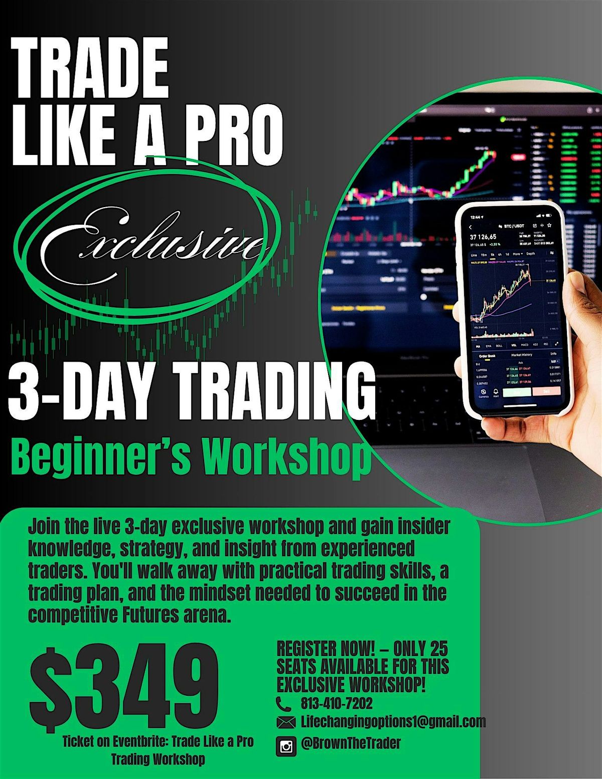 Trade Like a Pro 3-Day Trading Workshop for Beginners
