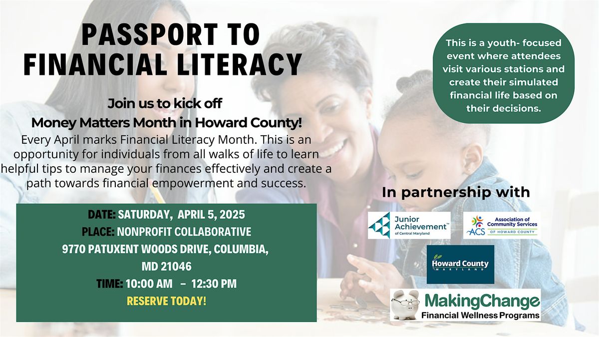 Passport to Financial Literacy 2025 - Howard County-