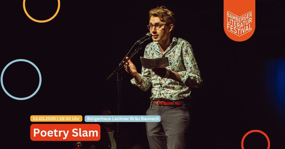 Best Of Poetry Slam \u2013 pr\u00e4sentiert von Christian Ritter | Bamlit 25