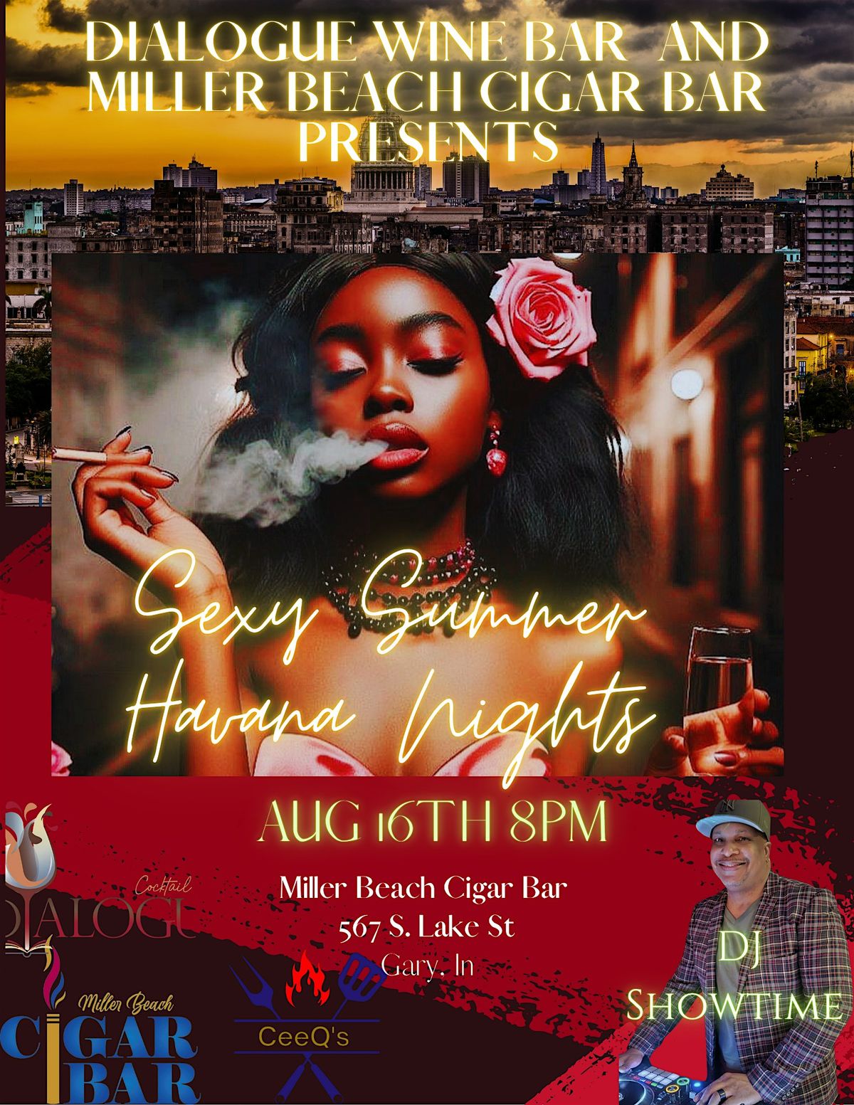 Dialogue Wine Bar Presents: Sexy Summer Havana Nights