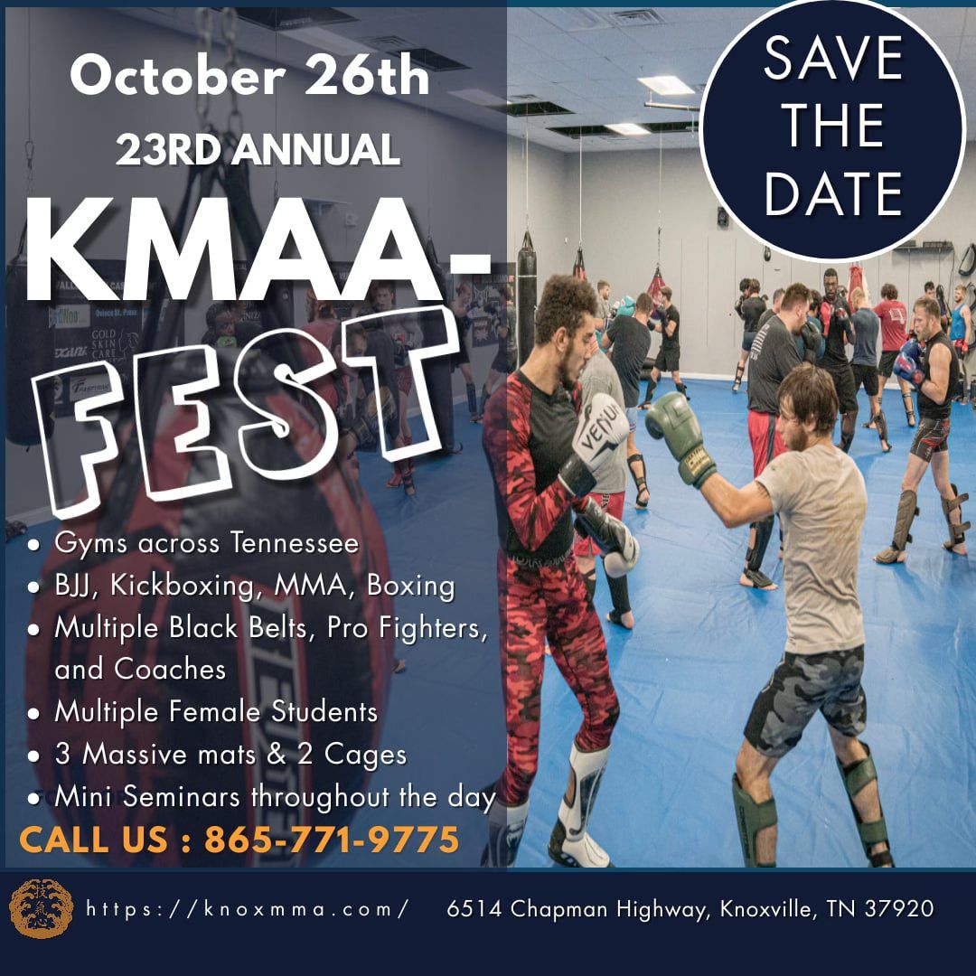 23rd Annual KMAA Fest: Sparring, Open Mat, Technique Sharing