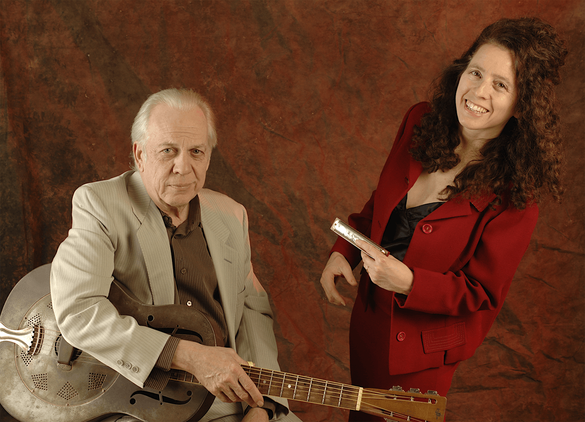 Paul Rishell and Annie Raines at the WCUW Frontroom