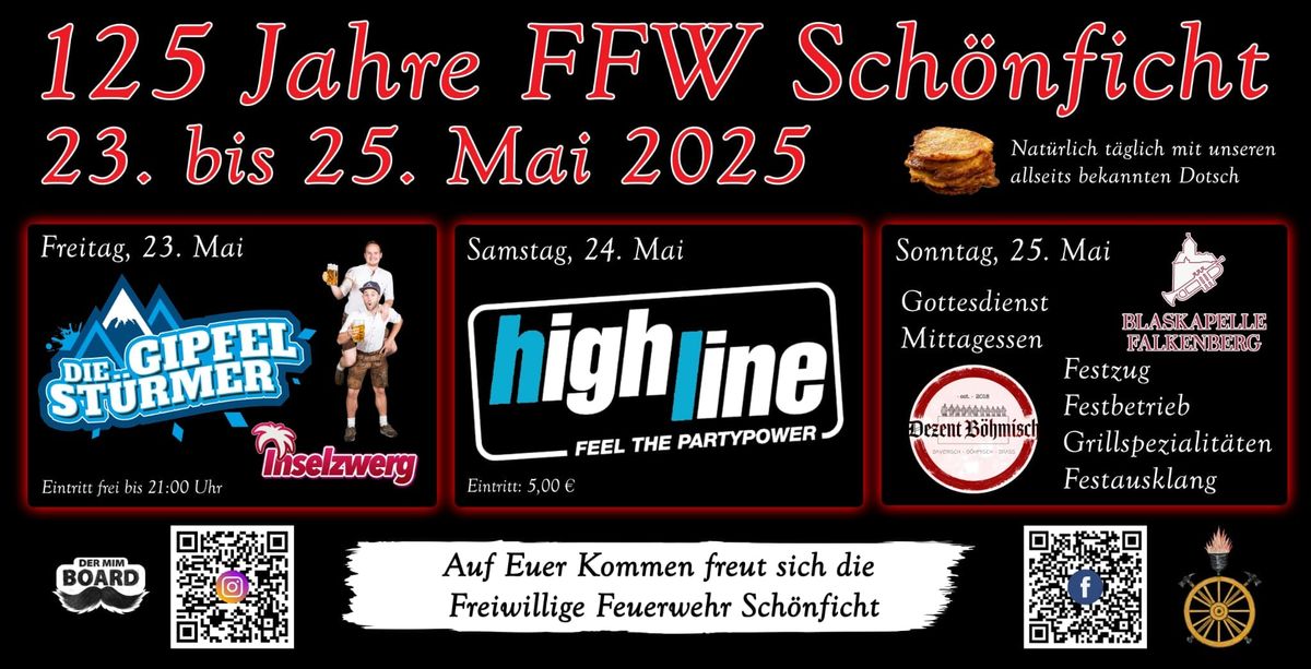 125 Jahre FFW Sch\u00f6nficht