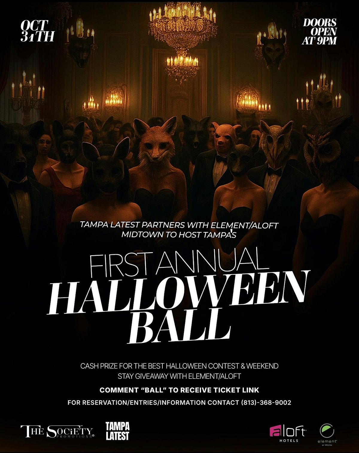 The Society: First Annual Halloween Ball 2025