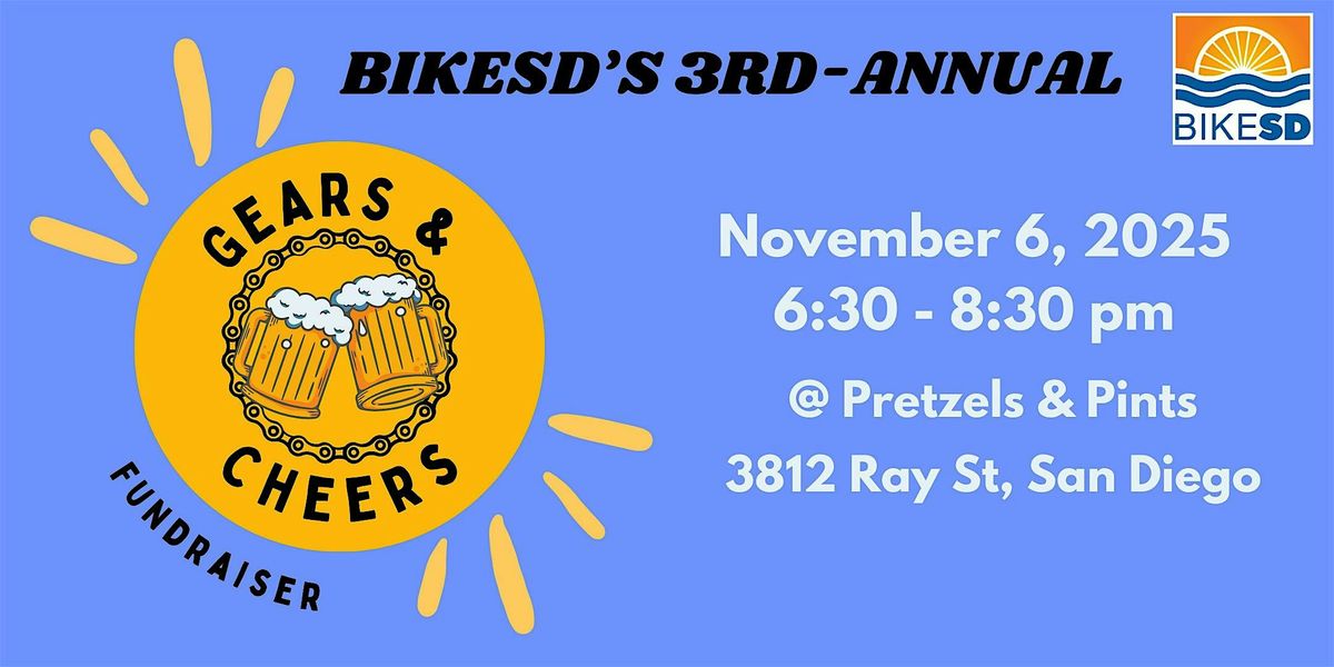 BikeSD's Gears and Cheers 2025