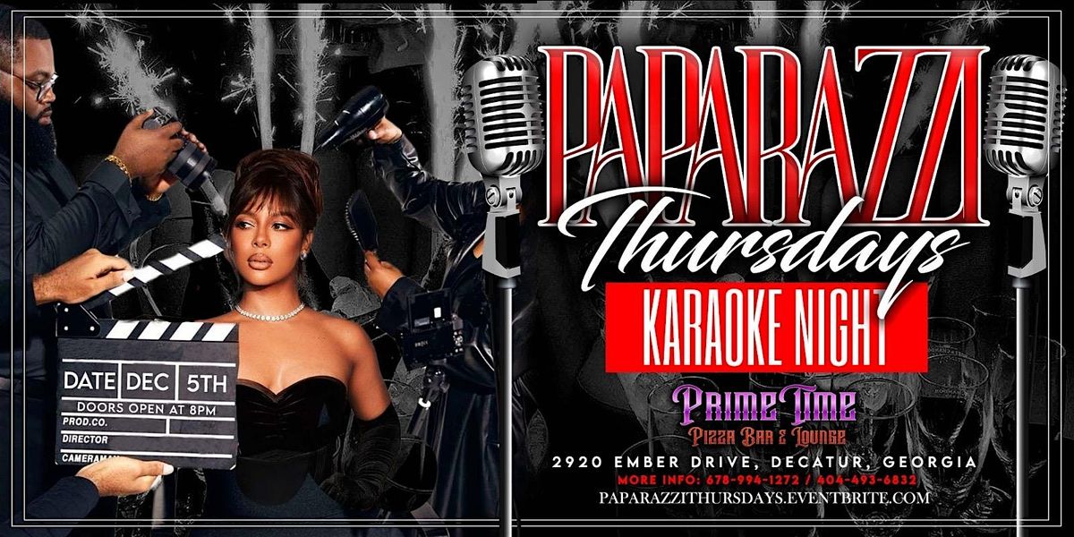 Paparazzi Thursdays At Prime Time Lounge