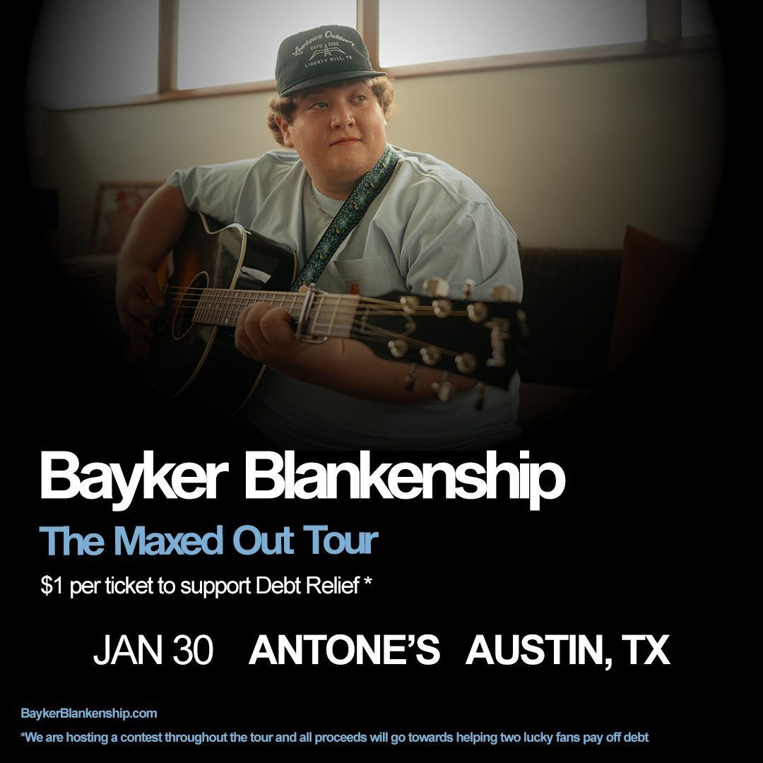 Bayker Blankenship at Antone's - Austin