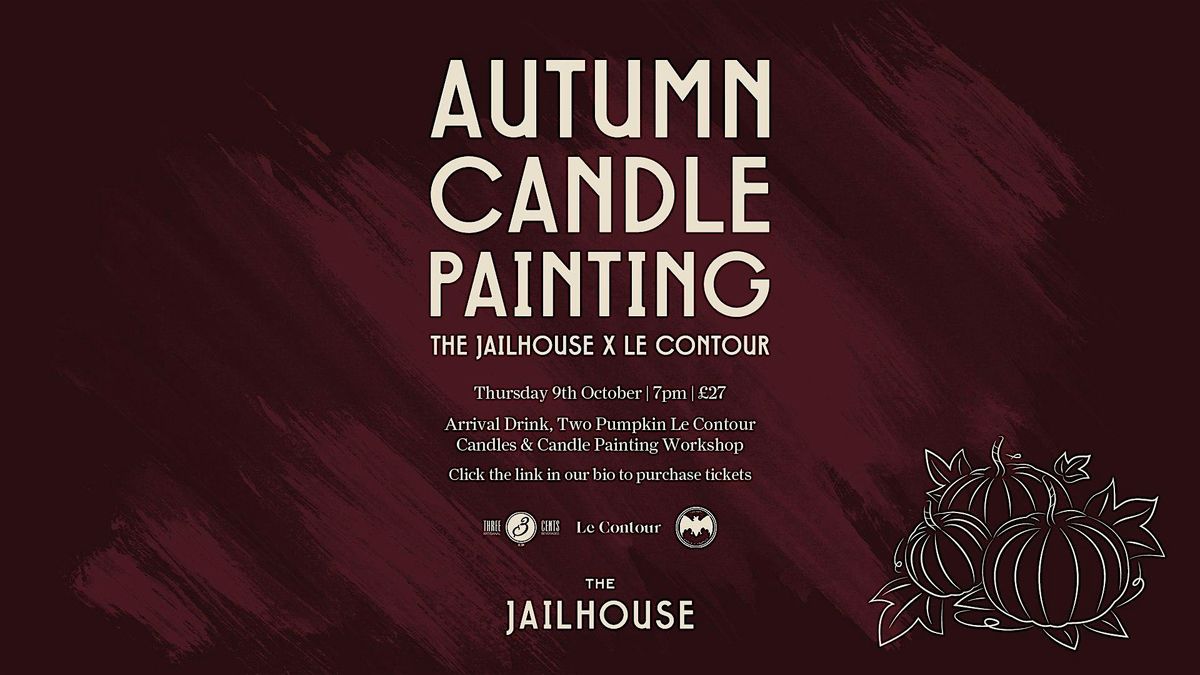 Autumn Candle Painting Workshop