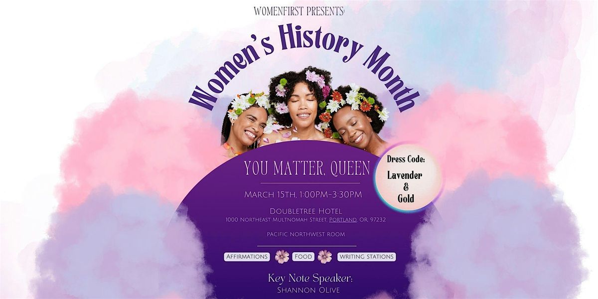 WomenFirst Women's History Month Event