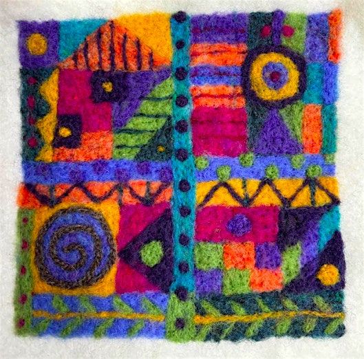 Needlefelt Tapestry: Intro to Fractal Design