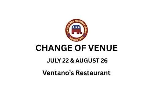 SHRW August 26, 2025 Luncheon @ VENTANO'S RESTAURANT