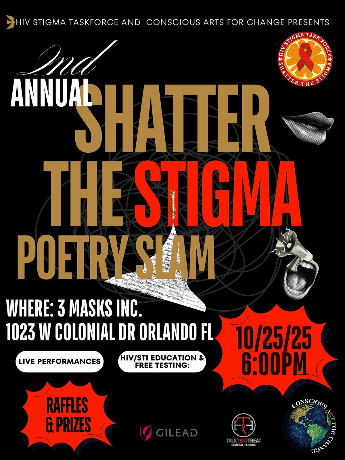 2nd Annual Shatter the STIMGA Poetry Slam