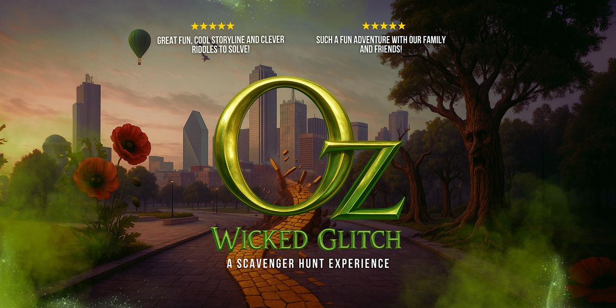 OZ Wicked Glitch in Cincinnati: NEW Scavenger Hunt Experience